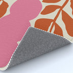 Dropping orange fern  Rug Gallery Image 4