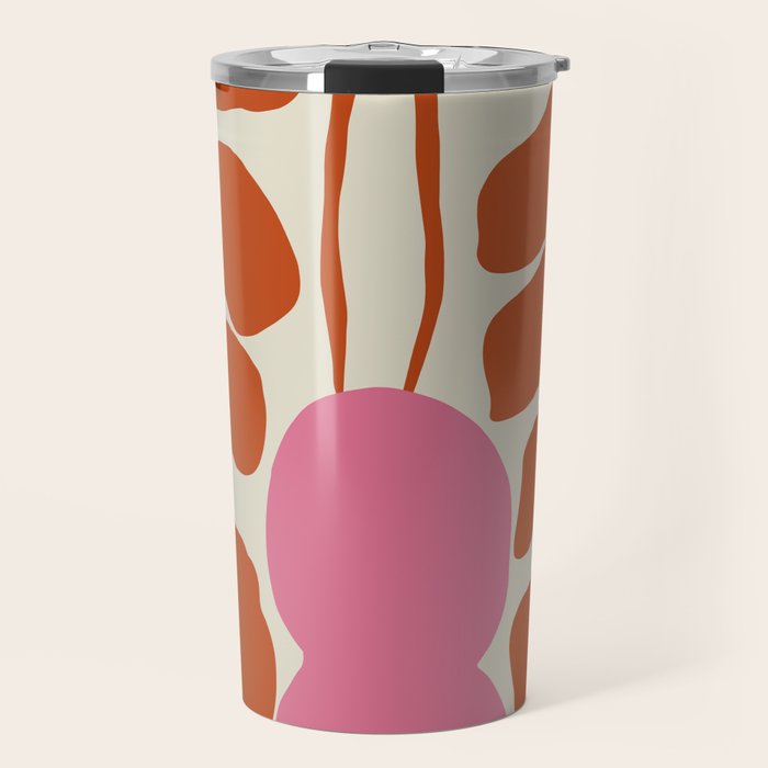 Dropping orange fern  Travel Mug Gallery Image 1