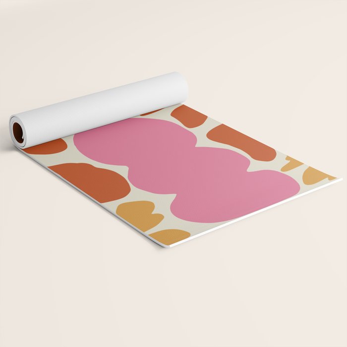 Dropping orange fern  Yoga Mat Gallery Image 2
