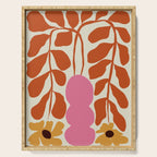 Dropping orange fern  Serving Tray Gallery Image 1