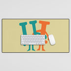 You and I Desk Mat Gallery Image 1