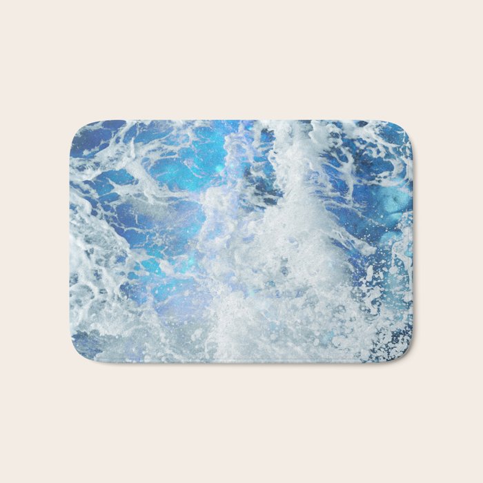 Perfect Sea Waves II Bath Mat Gallery Image 1