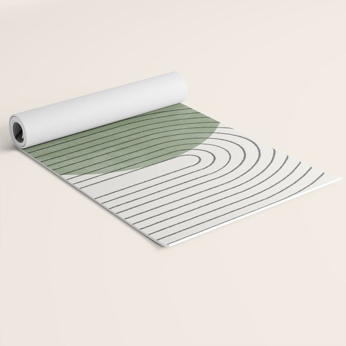 Green Light Summer Vibe  Yoga Mat Gallery Image 2