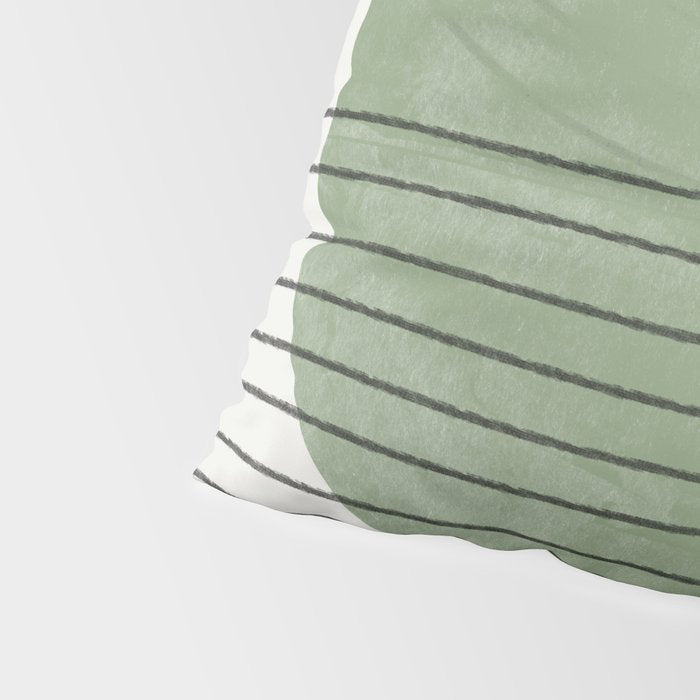 Green Light Summer Vibe  Pillow Sham Gallery Image 4