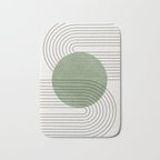 Green Light Summer Vibe  Bath Mat Gallery Image 1
