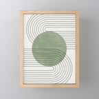 Green Light Summer Vibe  Mini Art Print Gallery Image 1