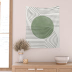 Green Light Summer Vibe  Wall Tapestry Gallery Image 2