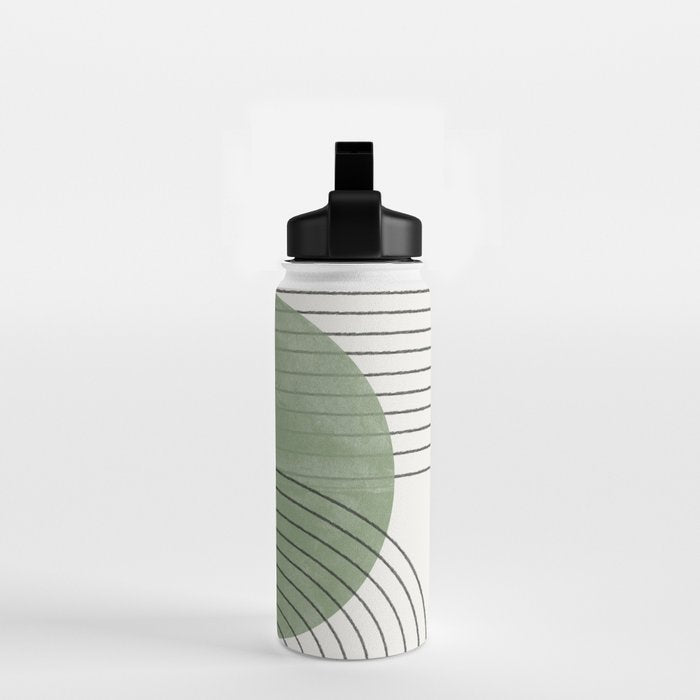 Green Light Summer Vibe  Water Bottle Gallery Image 2