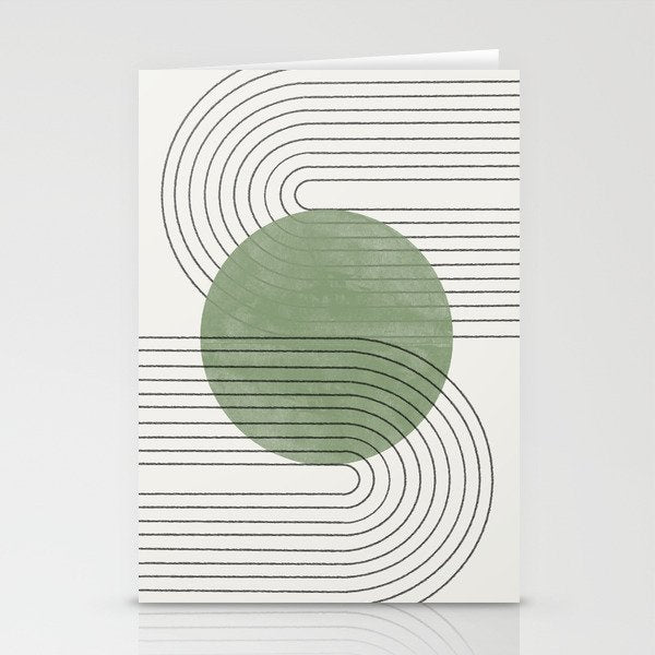 Green Light Summer Vibe  Stationery Card Gallery Image 2