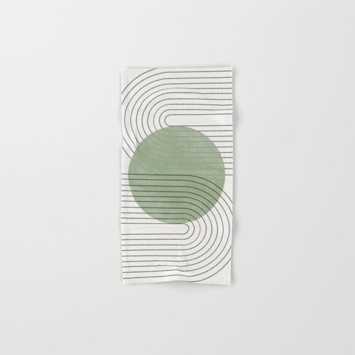 Green Light Summer Vibe  Bath Towel Gallery Image 1