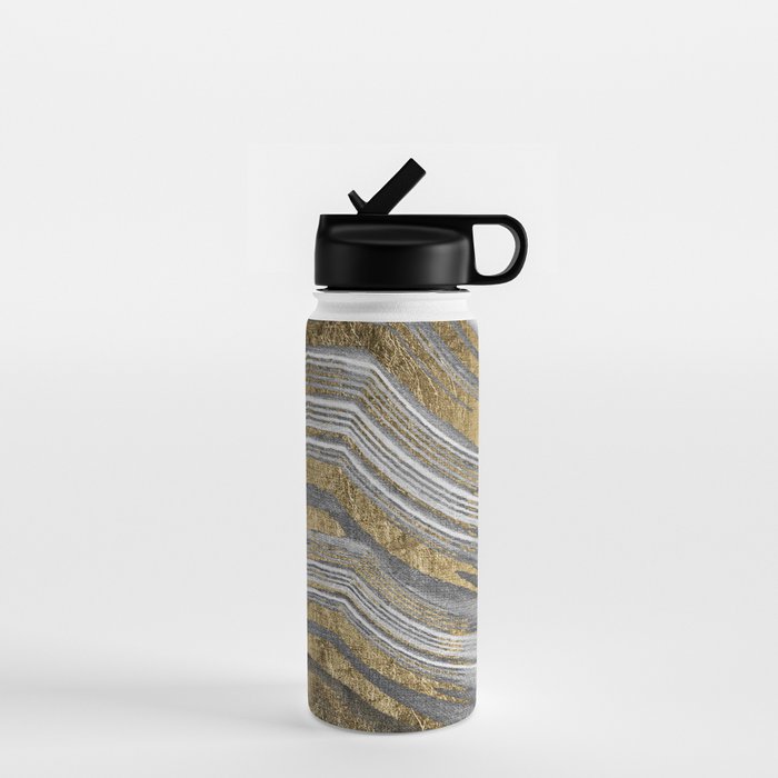 Abstract paint modern Water Bottle Gallery Image 1