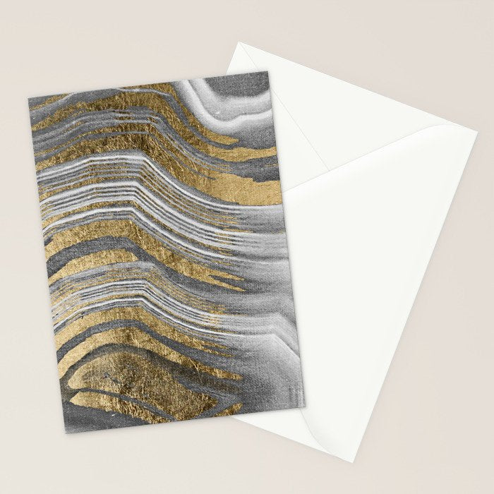 Abstract paint modern Stationery Card Gallery Image 2