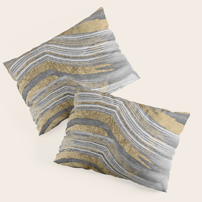 Abstract paint modern Pillow Sham Gallery Image 3