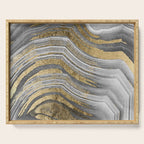 Abstract paint modern Serving Tray Gallery Image 1