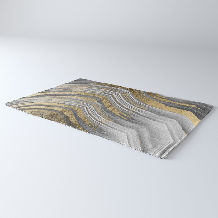 Abstract paint modern Rug Gallery Image 3