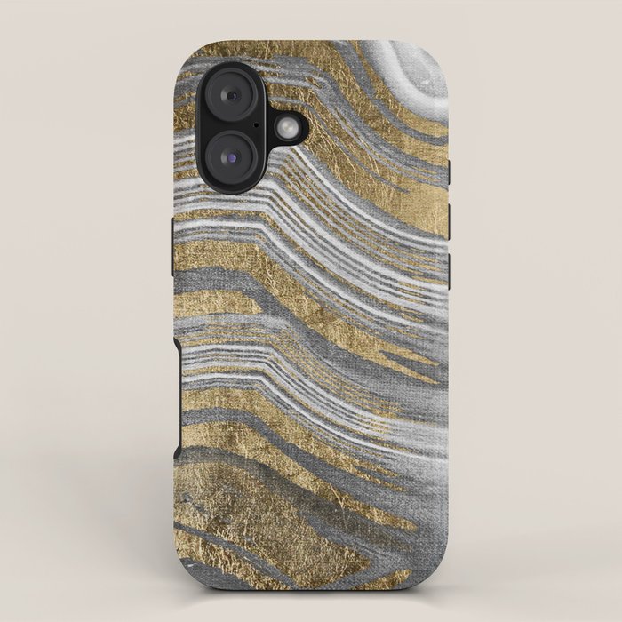Abstract paint modern iPhone Case Gallery Image 1