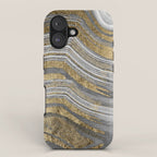 Abstract paint modern iPhone Case Gallery Image 1