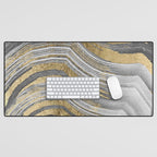 Abstract paint modern Desk Mat Gallery Image 1