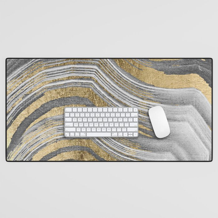 Abstract paint modern Desk Mat Gallery Image 1