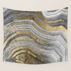 Abstract paint modern Wall Tapestry Gallery Image 4
