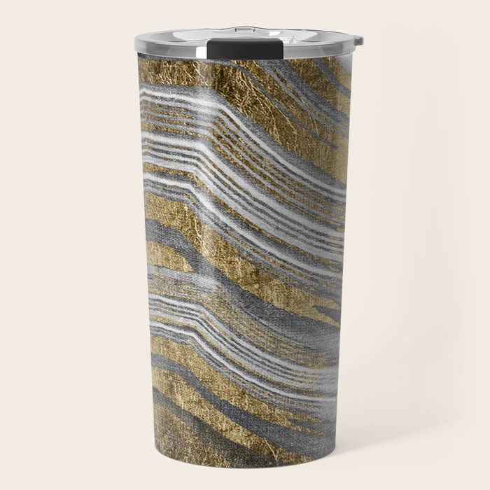 Abstract paint modern Travel Mug Gallery Image 1