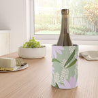 Playful Daisies | 01 - Lilac And Pastel Green Wine Chiller Gallery Image 4
