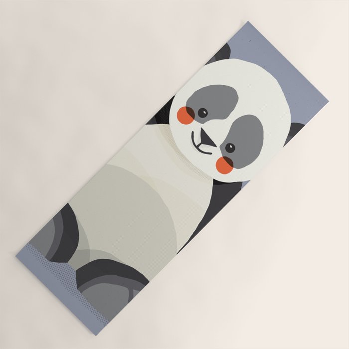 Giant Panda, Animal Portrait Yoga Mat Gallery Image 1