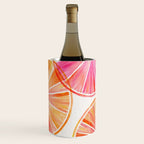 Summer Citrus Party Watercolor Wine Chiller Gallery Image 1