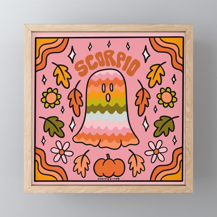 Scorpio Ghost Mini Art Print Gallery Image 1