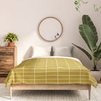 Grid Pattern XXIII Comforter Gallery Image 3