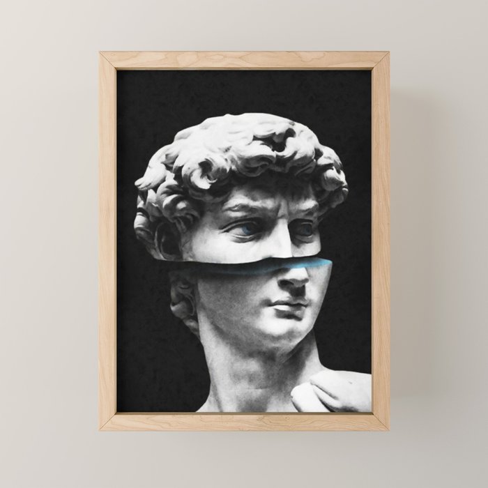 Deconstructed David Mini Art Print Gallery Image 1