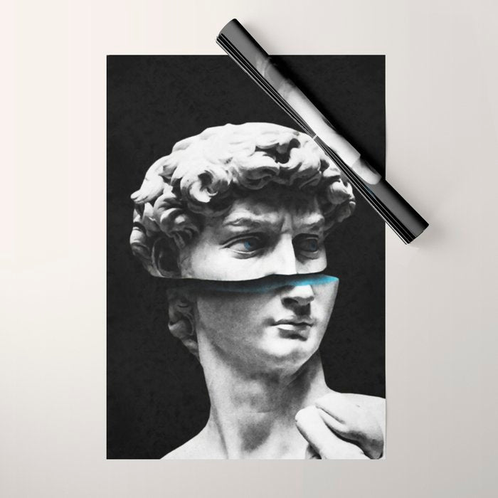 Deconstructed David Wrapping Paper Gallery Image 1