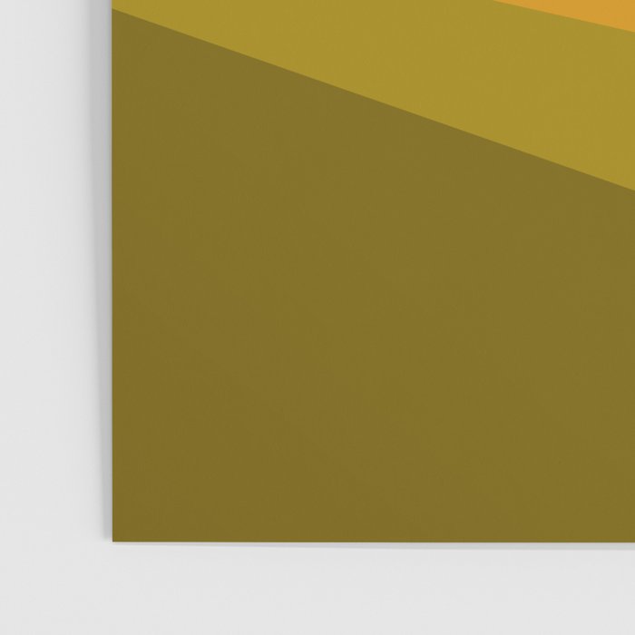 Colorful Geometric Abstract in Pink, Mustard, and Green Poster Gallery Image 3