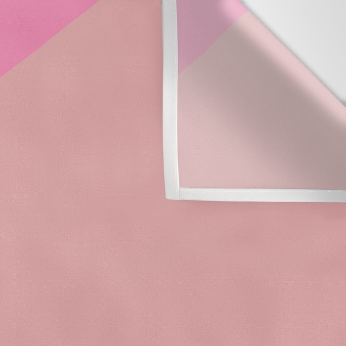 Colorful Geometric Abstract in Pink, Mustard, and Green Wall Tapestry Gallery Image 3