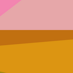Colorful Geometric Abstract in Pink, Mustard, and Green Coffee Mug Gallery Image 2