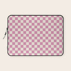 Checked - Bubblegum Laptop Sleeve Gallery Image 1