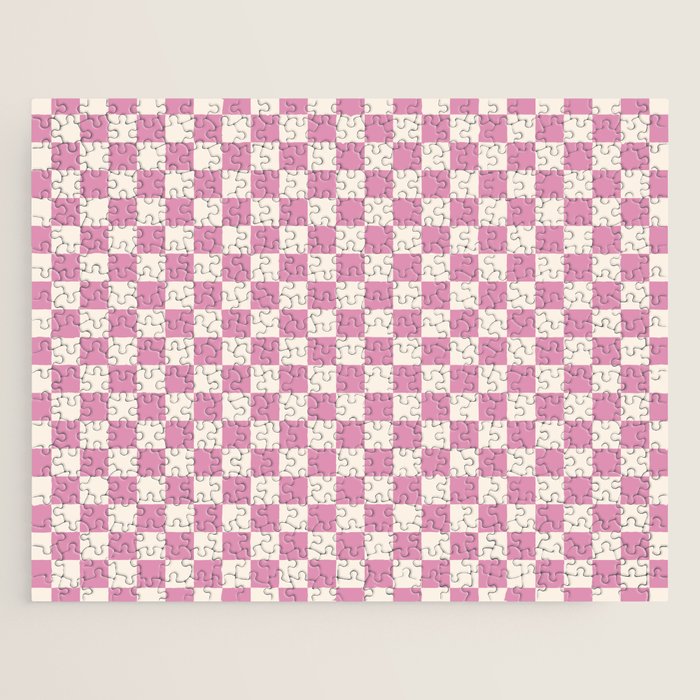 Checked - Bubblegum Jigsaw Puzzle Gallery Image 1