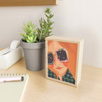 Ginger hair girl Mini Art Print Gallery Image 2