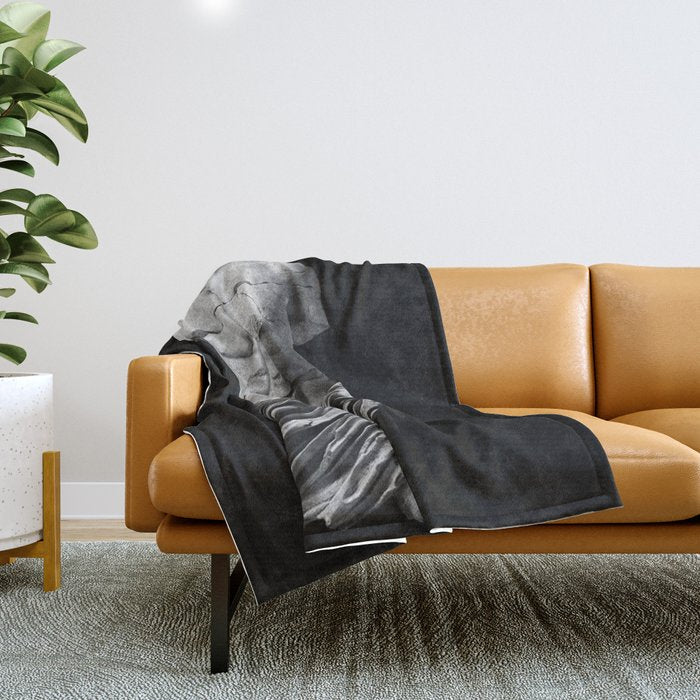 Greek God  Throw Blanket Gallery Image 1