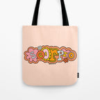 Scorpio Doodle Letters Tote Bag Gallery Image 1