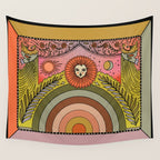 Rainbow In The Fernbed II Wall Tapestry Gallery Image 4