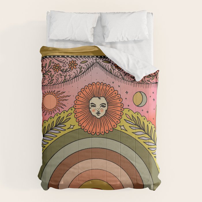 Rainbow In The Fernbed II Comforter Gallery Image 6