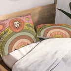 Rainbow In The Fernbed II Pillow Sham Gallery Image 2