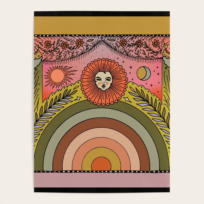 Rainbow In The Fernbed II Poster Gallery Image 1