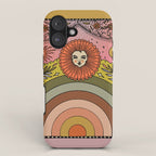 Rainbow In The Fernbed II iPhone Case Gallery Image 1