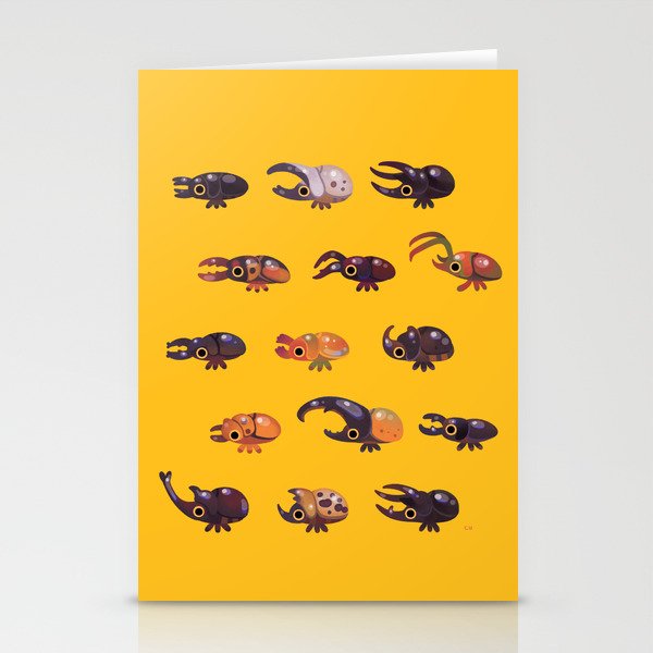 Rhino and Stag Stationery Card Gallery Image 1