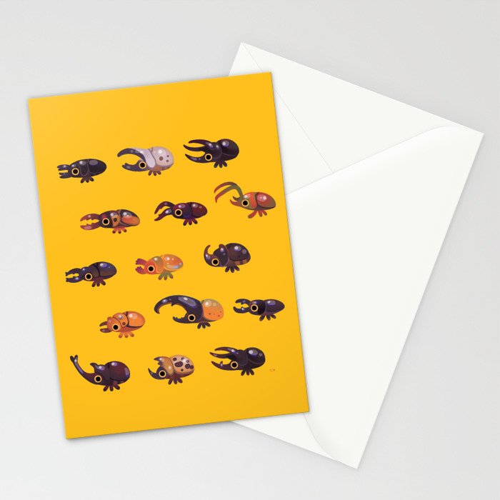 Rhino and Stag Stationery Card Gallery Image 2