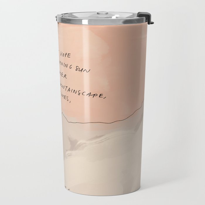Sometimes Hope is Travel Mug Gallery Image 2