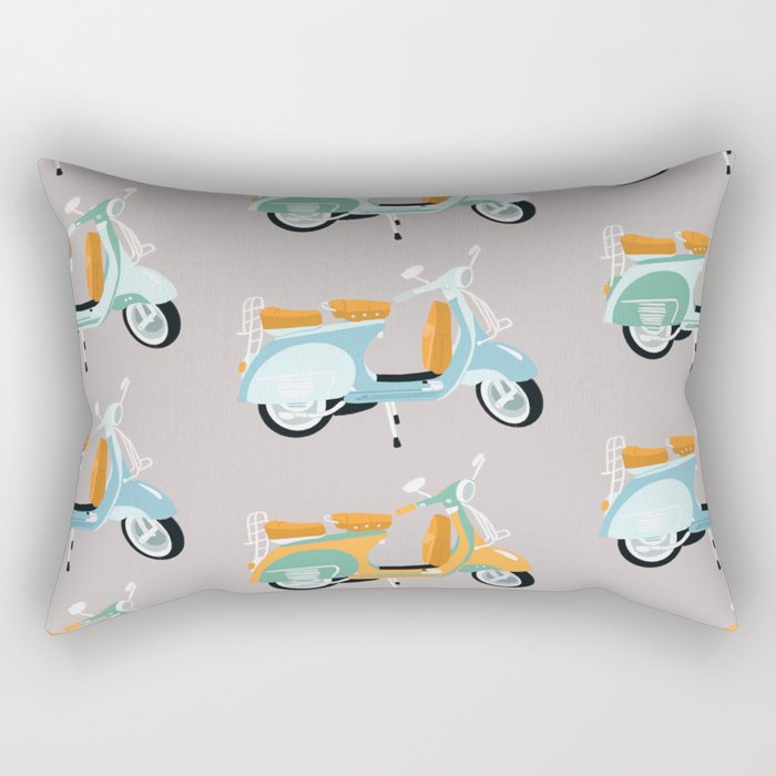 Vespa Rectangular Pillow Gallery Image 2
