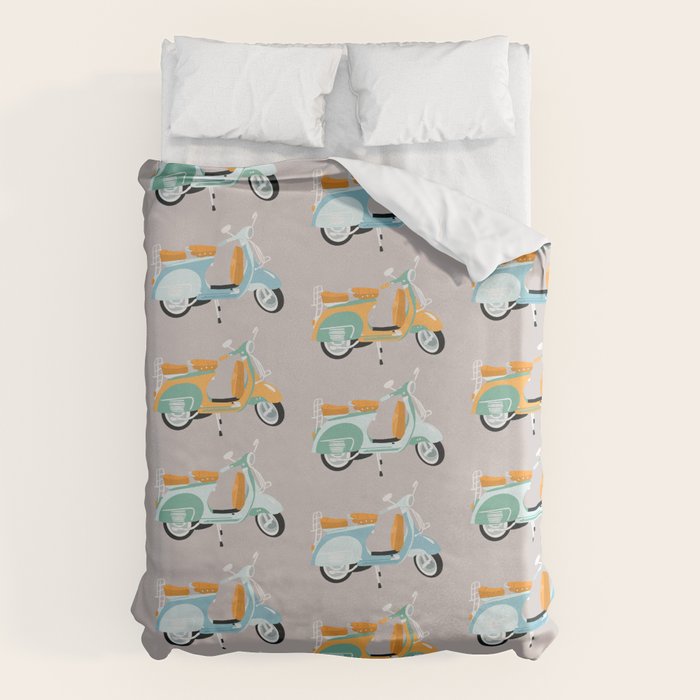 Vespa Duvet Cover Gallery Image 1